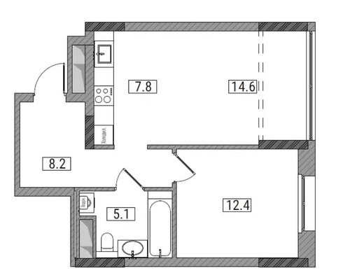 Купить 2-комнатную квартиру